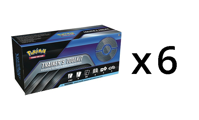 Pokemon 2021 Trainers Toolkit #2 CASE (6 Toolkits)
